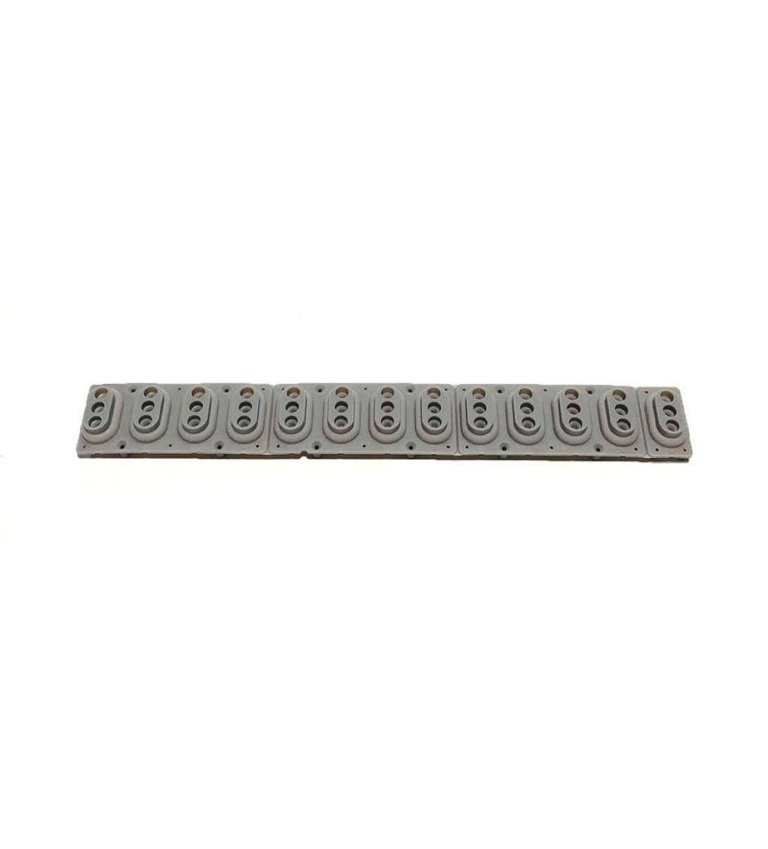 Gommini conduttivi Originali  Nord 13 tasti a 3 contatti 145271, striscia di contatto in gomma per tasti del sintetizzatore, striscia a 13  note